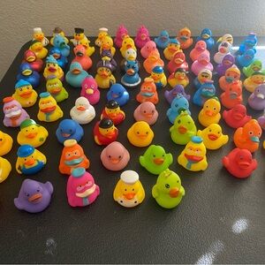 Colorful Mini Rubber Duck Toy Set